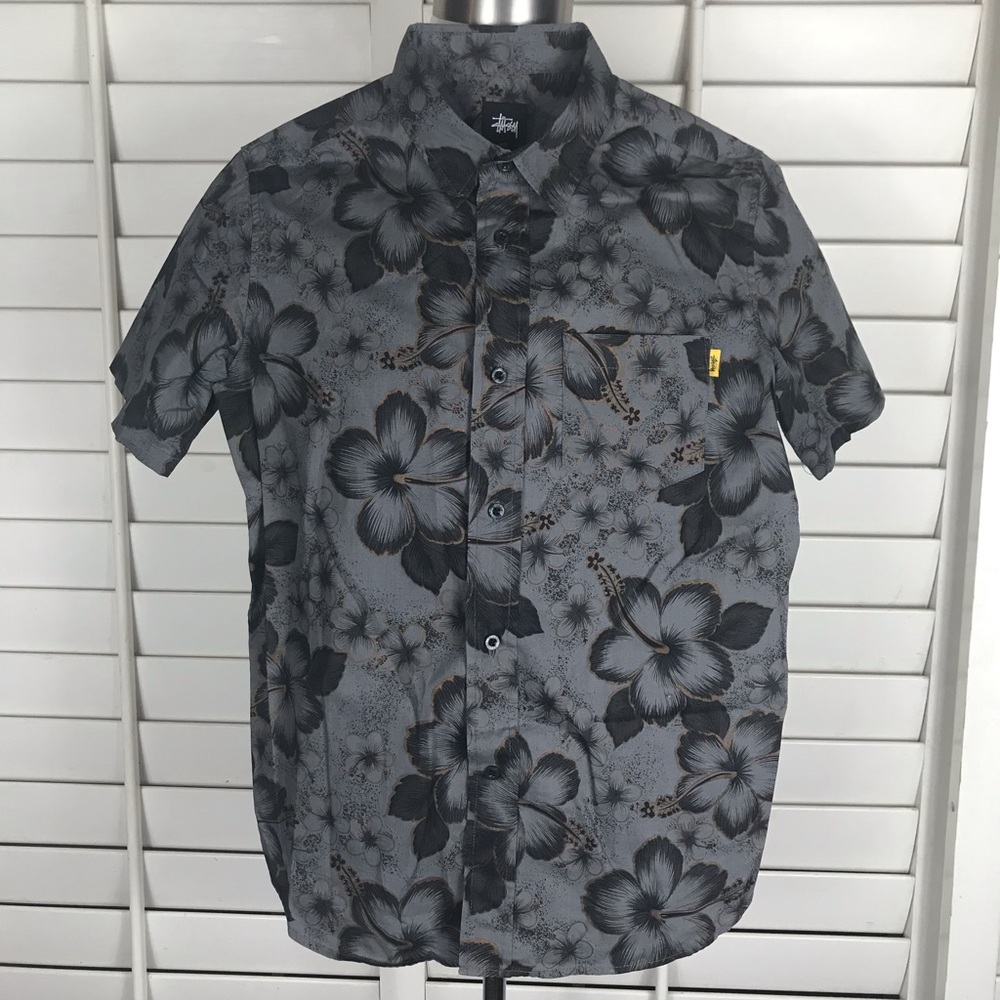 Stussy Floral Casual S/S Button Up